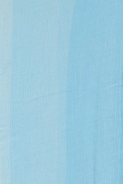 S109  Soft Descent Print Blue Sky