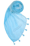 S109  Soft Descent Print Blue