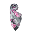 S13P10 pink patchwork print 2 Scarf