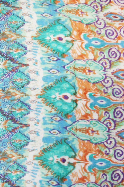 S14-WR7 Day Dream Cotton Print Aqua