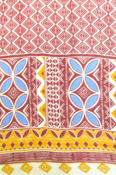 S15-N5-RED-pool-to-party-red-Tribal Drum Soft Cotton Print