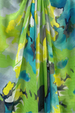 S208 Luminous Blooms Lime Closeup