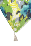 S208 Luminous Blooms Lime swatch