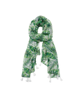 Multi Wear Sarong Wrap Coverup in Leafy Delight Green