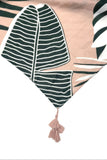 S224 Shade & Sand Pink and Olive Print 2