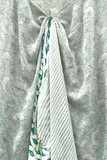 S260-Vacation-Melody-green-Scarf_Swatch up close