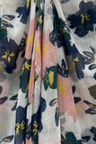 S280 Sundry Floral Blue, PInk and White Print swatch 2SundryFloralCloseup