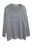 Zen Jane Drop Shoulder Crew 