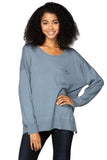 Patricia Pocket Pullover Sweater in Super Soft Zen Blend