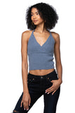 100% Cashmere Annamaria Crop Camisole Top