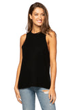 100% Cashmere Tank Sweater - Courtney Thermal Stitch On Sale