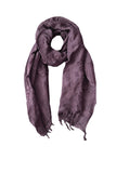 Washed Solid Luxury LInen-Rayon Scarf, Wrap, and Sarong