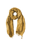 Washed Solid Luxury LInen-Rayon Scarf, Wrap, and Sarong