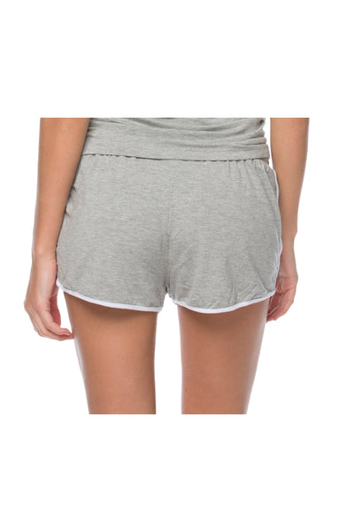 Pippa Pajama Knit Jersey PJ Top/Short Set by Loungerie