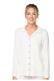 Pippa Pajama Knit Jersey PJ Top/Short Set by Loungerie