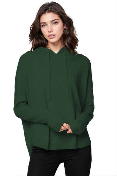Quinn Washable 100% Cashmere Hoodie Sweater-New Colors