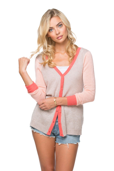 100% Cashmere Reversible Double Cardigan | Sale