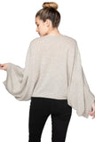 100% Cashmere Harbor Crew Crop Sweater | Sale