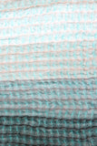 Ombre Waffle Weave Hand Loomed Wrap Scarf