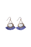 Stone & Fringe Earrings