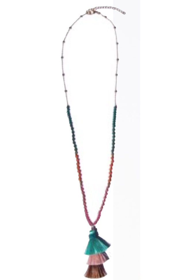 Camel Tassel Necklace