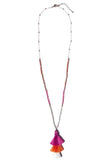 Camel Tassel Necklace