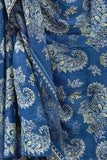 Bandana Bandit Blue Luxury Print Coverup Beach Kaftan