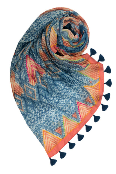 SPSSCT20-Marine Water & Fire Cotton Print 
