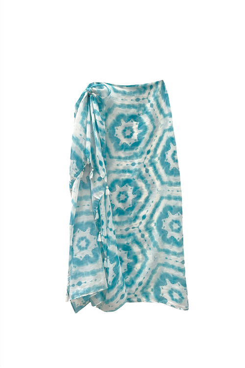 Happy Hippie Print Scarf Wrap Sarong