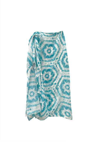 Happy Hippie Print Scarf Wrap Sarong