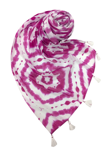 Happy Hippie Print Scarf Wrap Sarong