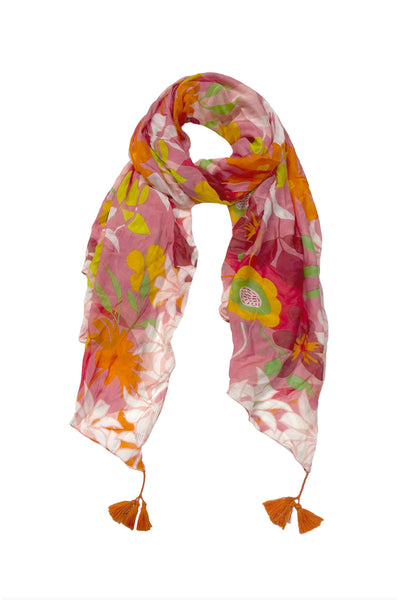 California Dreaming Print Luxury Sarong Wrap Scarf