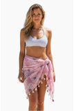 Weekend in Paris Sheer and Soft Print Scarf Wrap Sarong