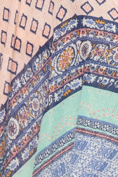 SPSSP62-Diamond Dancer Pink Boho Print