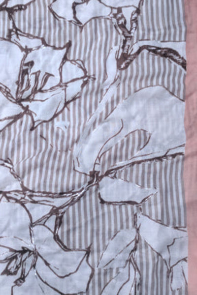 SPSSS157-Blush P2PSARS157-Blush Braided Multi Wear Sarong Wrap Coverup in Be My Lover print swatch