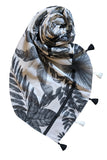 SPSSS180-Black Vintage Breeze Print
