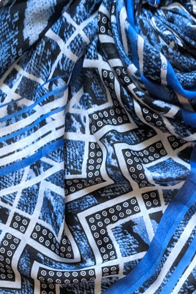 SPSSS192-Blue Bebop blues Print SW