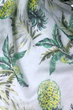 Maxi Tassel Coverup Sundress in Cabana Party Tropical White
