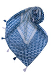 SPSSS259-Blue_Age of Aquarius Blue Sheer Print