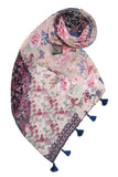 SPSSS90-Multi SPSSSS90-Multi-Rita Reversible Cover-Up Sundress in Selena Floral Patchwork Sheer Print 2