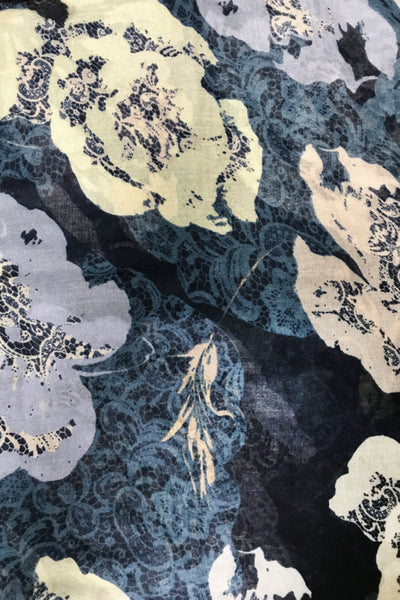 SPSSSS94-Navy- in Evening Primrose Print
