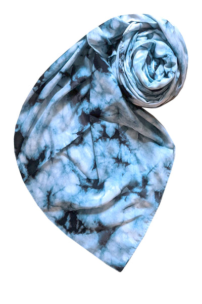 Fogged Horizon Tie Dye Kimono Coverup