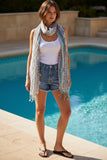 Spring Festival Boho Print Scarf Wrap Sarong
