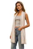 Twinkling Stripes Textured Wrap Scarf | Hand-Loomed Striped Sarong & Shawl