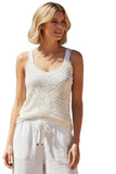 a-la-slip-ca-la-slip-Our Favorite Stretch Lace Sheer White Cami, A La Slip by subtle luxury ivory 2
