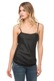 A La Slip Cami Slip Sienna Bias Cut Silk Cami Slip / XS / Black Sienna Bias Cut Silk Cami A La Slip