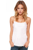 A La Slip Cami Slip Sienna Bias Cut Silk Cami Slip / XS / White a la slip - Sienna Bias Cut Silk Cami Slip