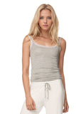 A la slip Cami Slip XS / Heather Everyday Jersey Knit Cami with Mesh Trim