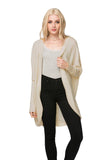 Alana Criss Cross Cardigan in Cotton Blend - Subtle Luxury