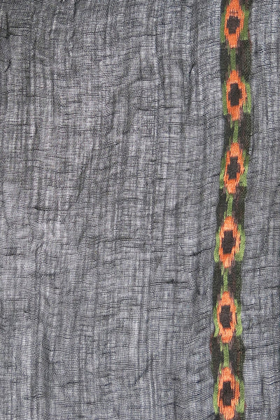 Aztec Embroidery Novelty Maxi Kaftan Coverup - Subtle Luxury